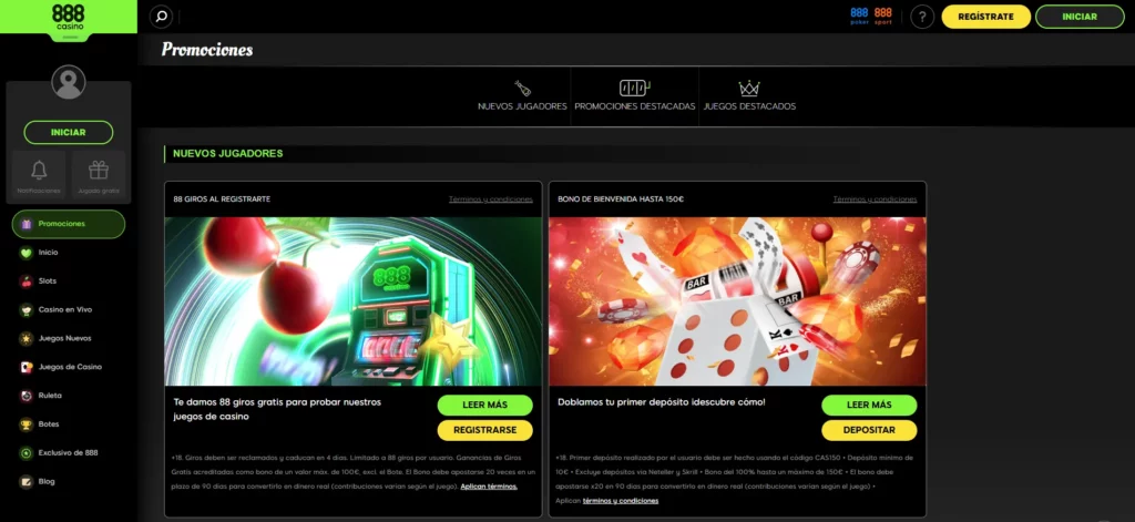 Bonos de Casino