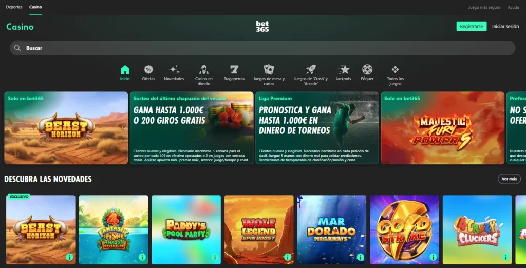 Juegos de Casino Tragaperras