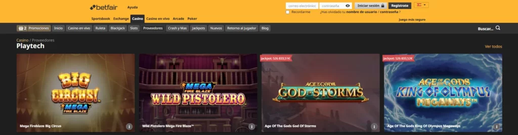 Proveedores y premios listados
