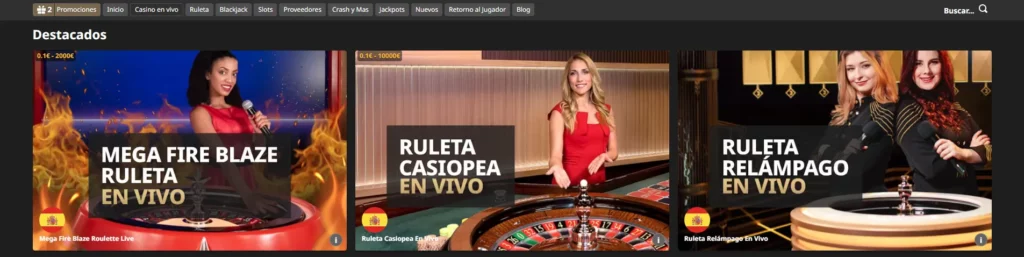 Juegos Shows en Vivo