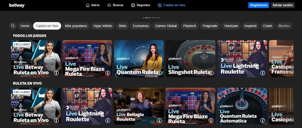 Juegos Shows en Vivo