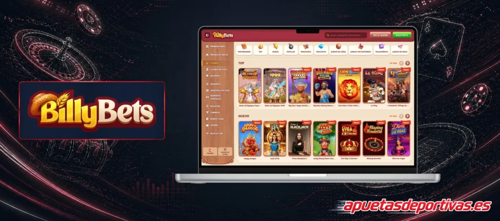Juegos Casino Tragaperras BillyBets