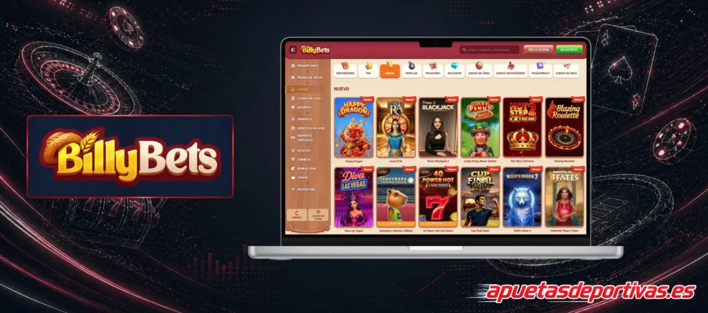 Nuevos Juegos Casino BillyBets