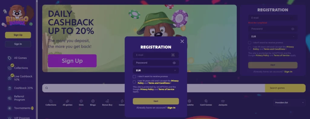 Proceso de Registro