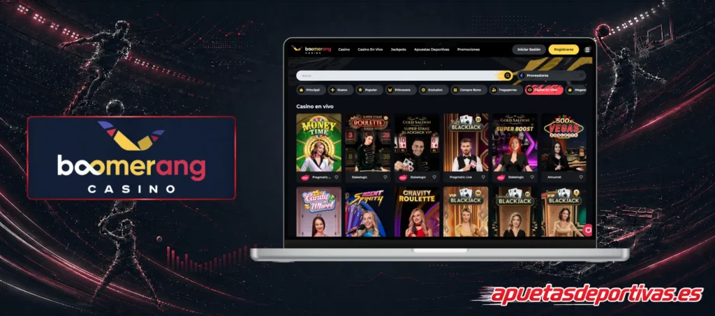 Boomerang 200 giros gratis