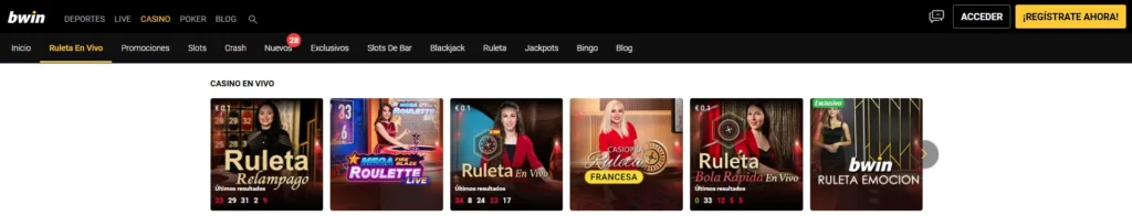Juegos Shows en Vivo
