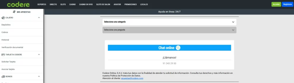 Atención al Cliente