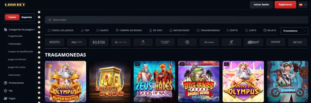 Juegos de Casino Tragamonedas