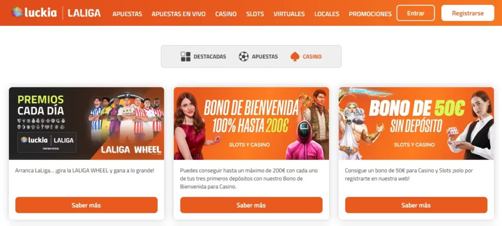 Bonos de Casino