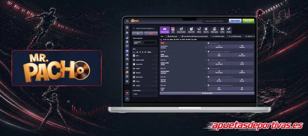 Apuestas en eSports Mr.Pacho