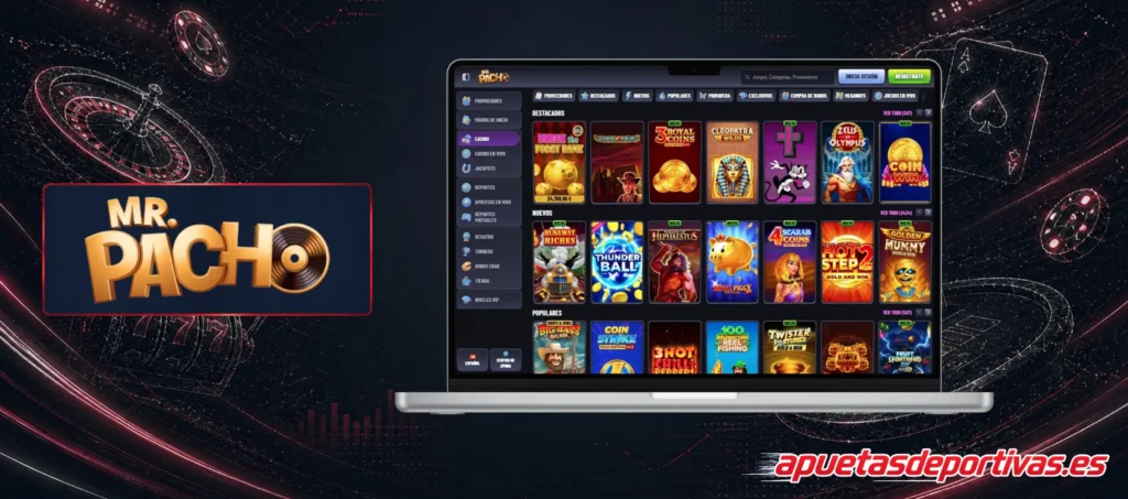 Juegos Casino Tragaperras Mr.Pacho