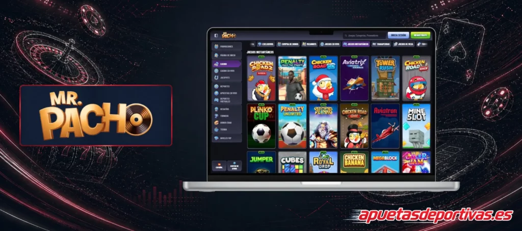 Juegos Rápidos Mr.Pacho Casino
