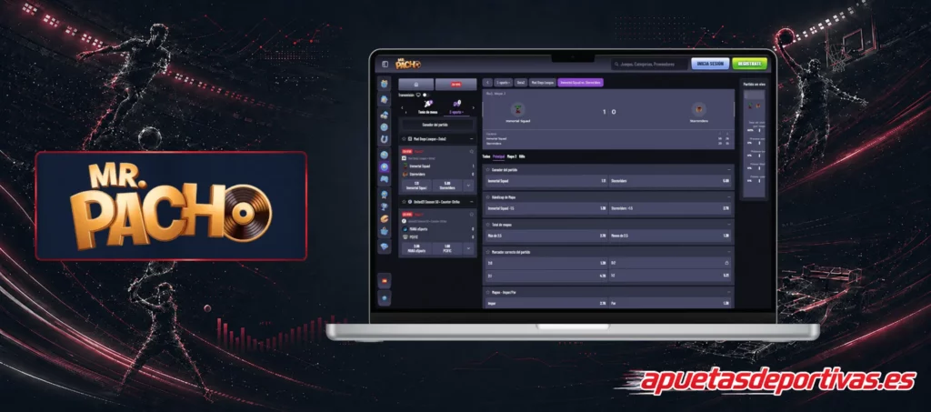Apuestas Deportes en Vivo Mr.Pacho