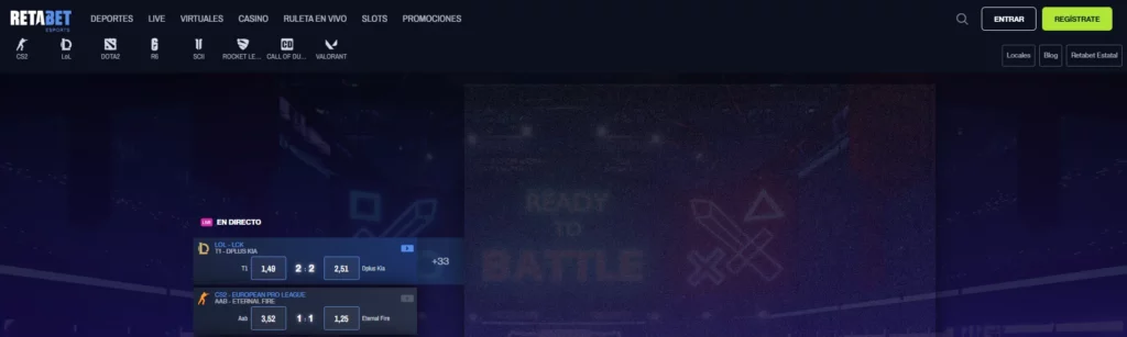 Apuestas en eSports