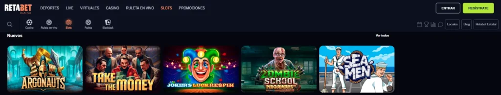 Nuevos Juegos de Casino