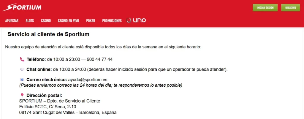 Atención al Cliente