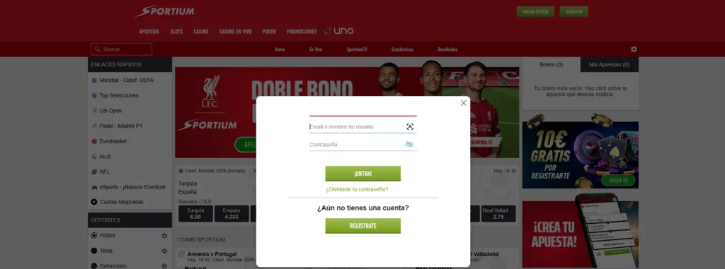 Proceso de Inicio Sesión
