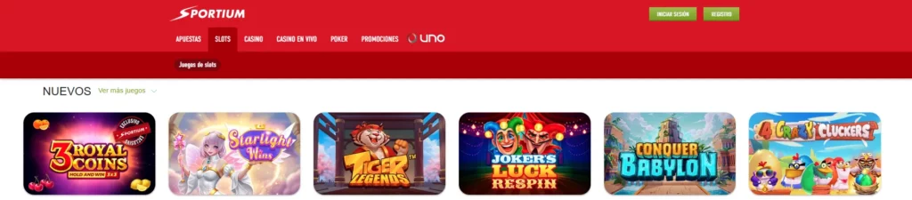 Nuevos Juegos de Casino