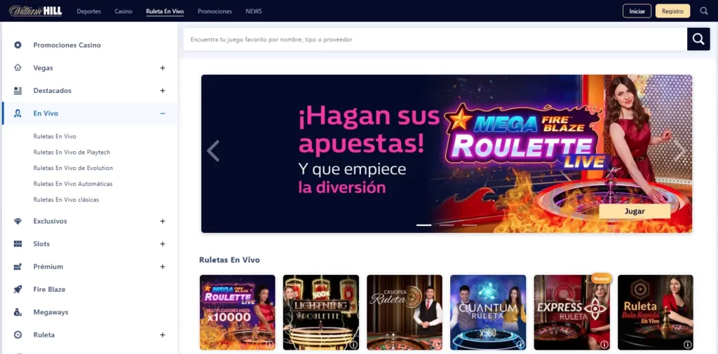Juegos Shows en Vivo