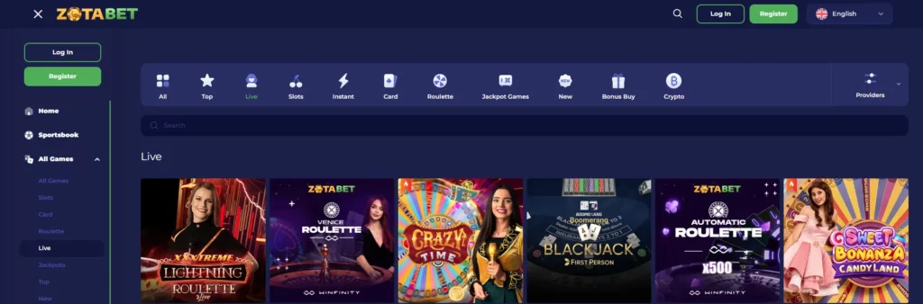 Juegos Shows en Vivo