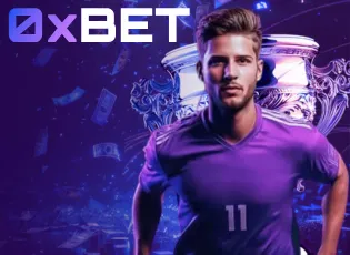 0xbet footer logo