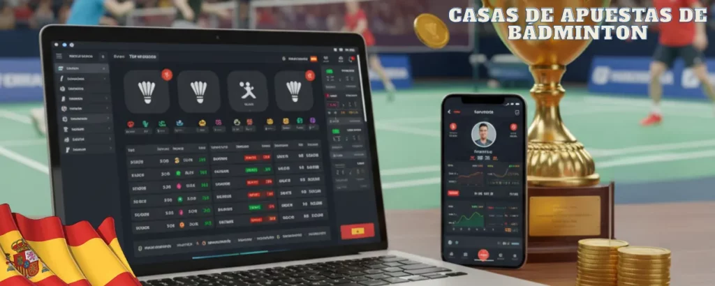 operadores bádminton españoles mercados