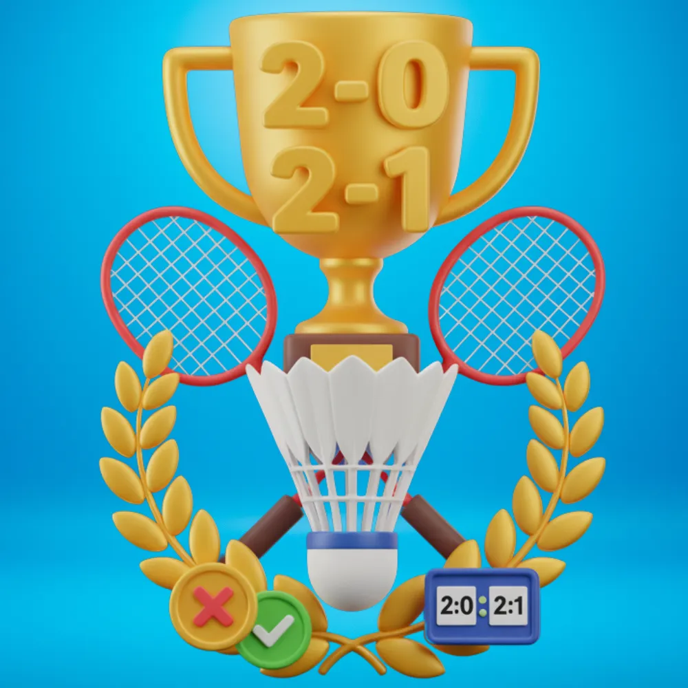 Resultado sets torneos bádminton