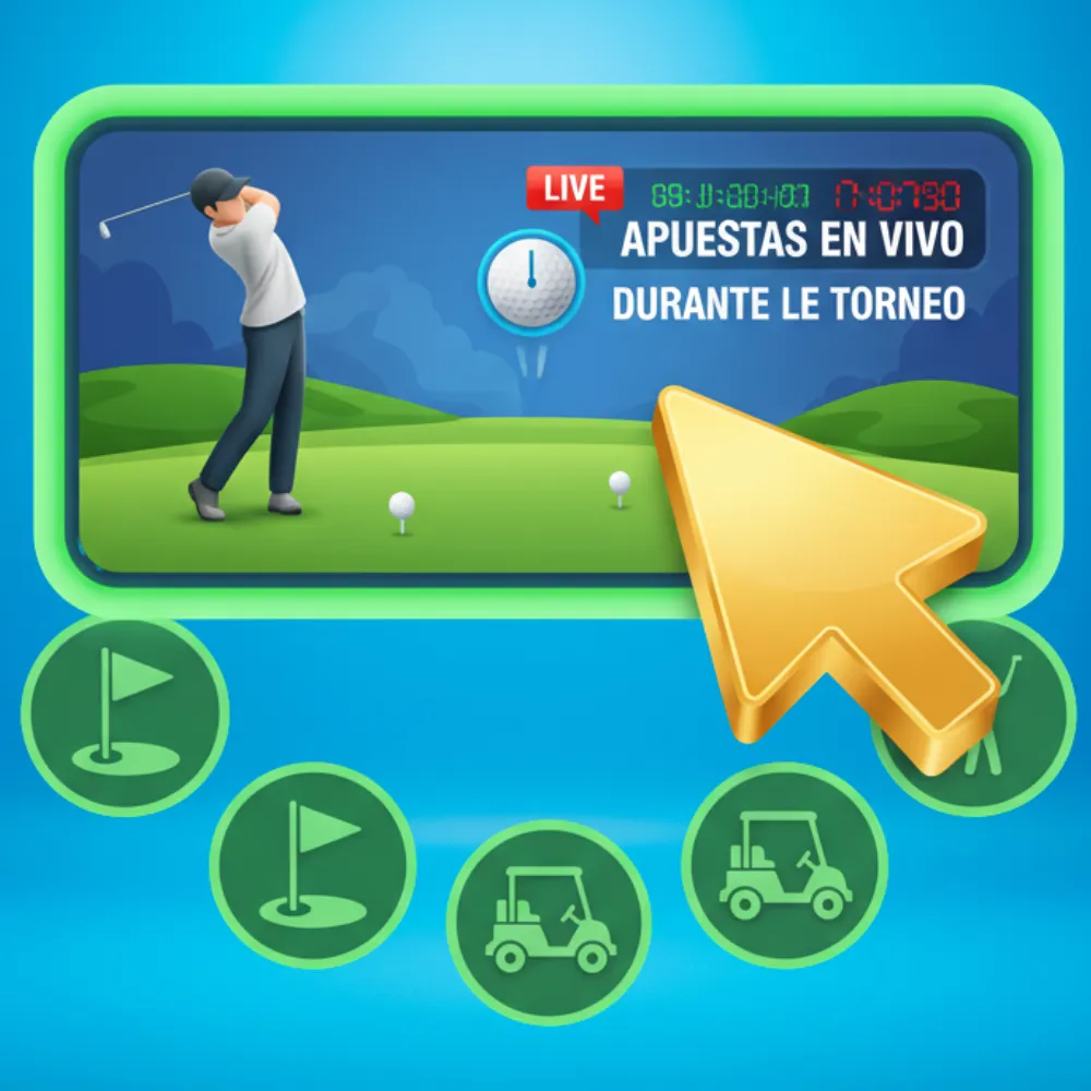 apuestas golf online en vivo
