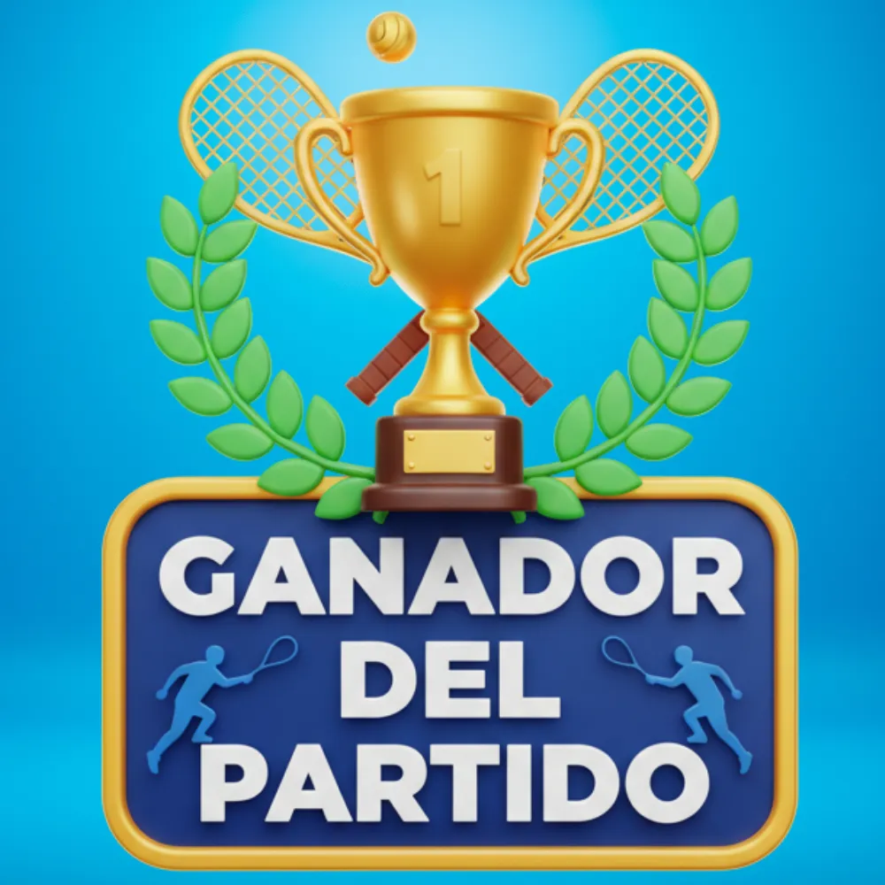 Ganador partido torneos squash