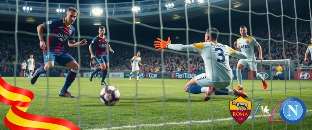 Predicción final AS Roma vs Napoli