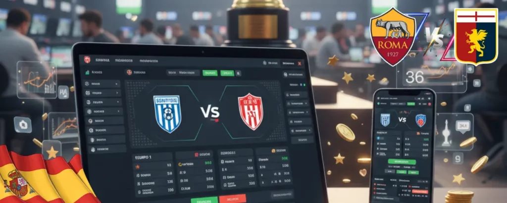 pronóstico del partido AS Roma Genoa