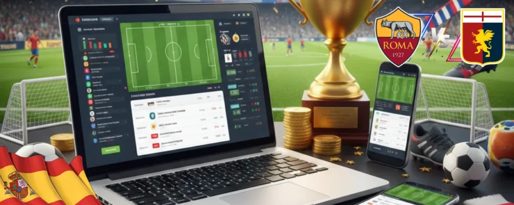 pronóstico AS Roma Genoa
