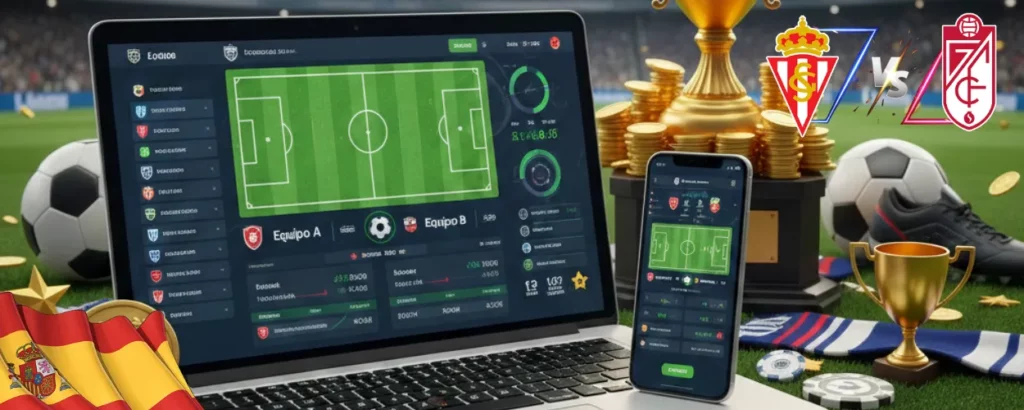 pronóstico deportivo Gijon Granada CF