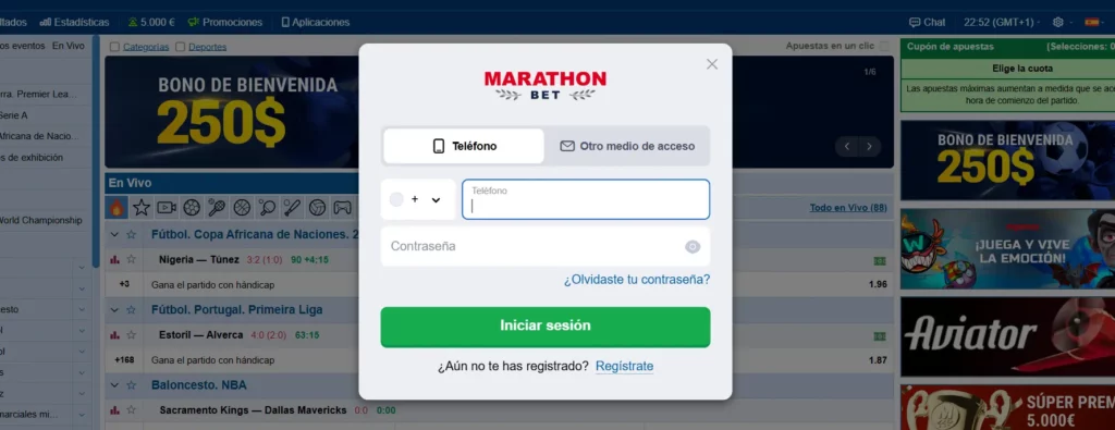 Proceso de Login