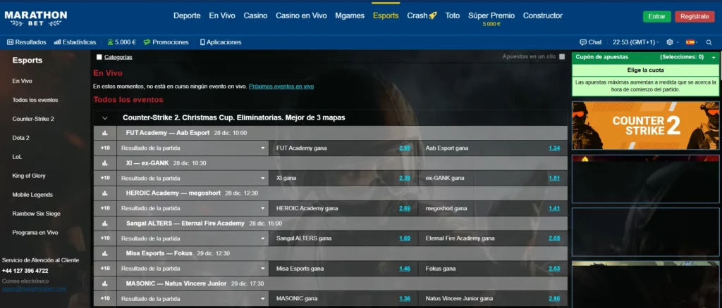 marathonbet casa de apuestas deportivas 
