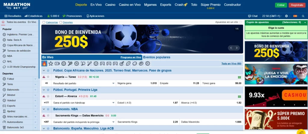 marathonbet españa
