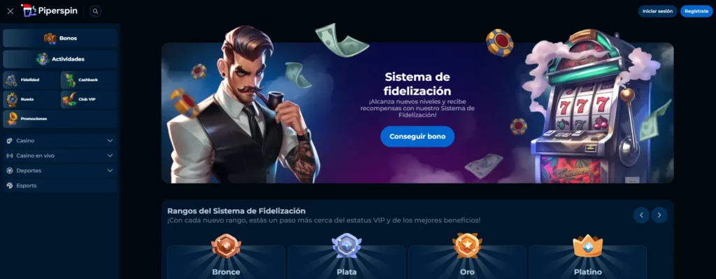 Piperspin Programa Lealtad VIP