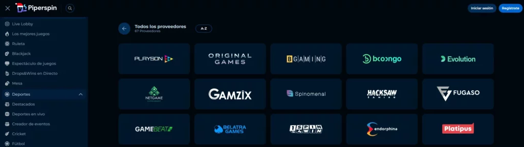 Piperspin Proveedores y premios