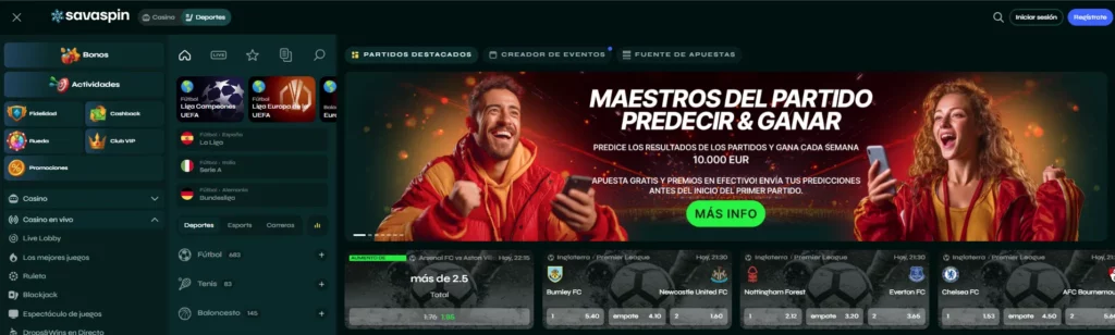 Savaspin Apuestas Deportivas