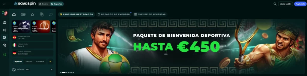 Savaspin Bonos Deportivos