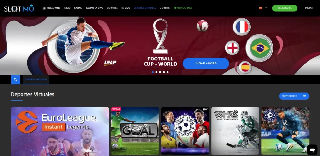 Slotimo Apuestas Deportes Virtuales