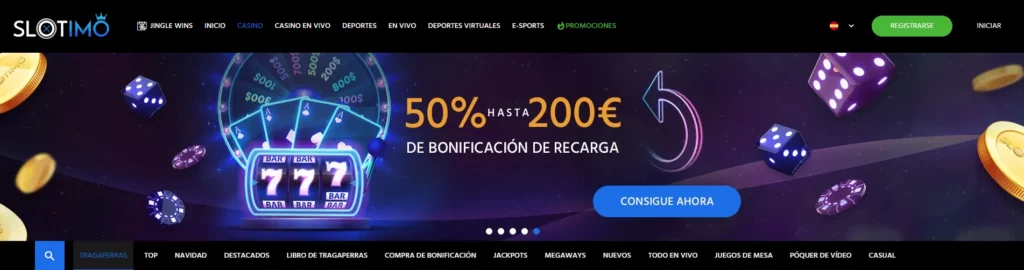 Slotimo Juegos Casino Tragaperras