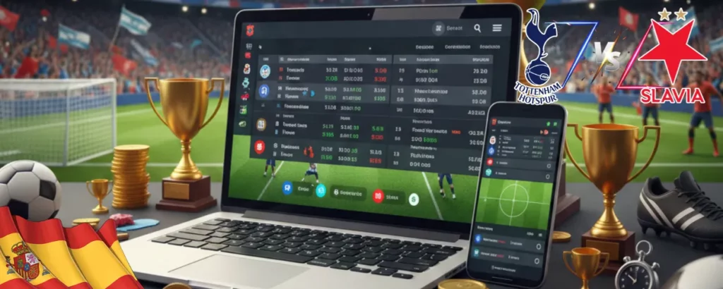 pronóstico del partido Tottenham Slavia Prague