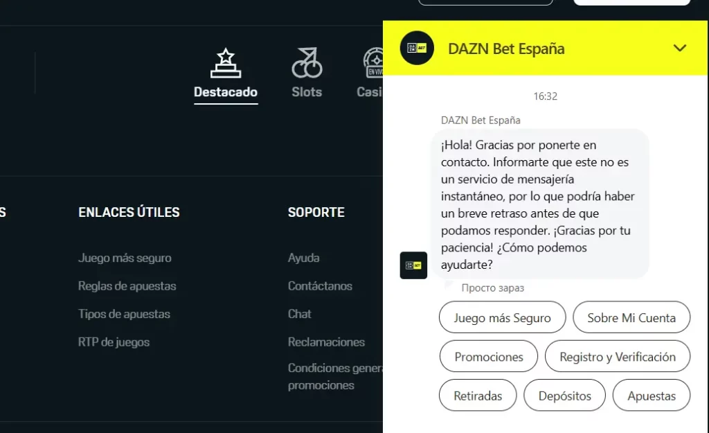 Soporte al Cliente