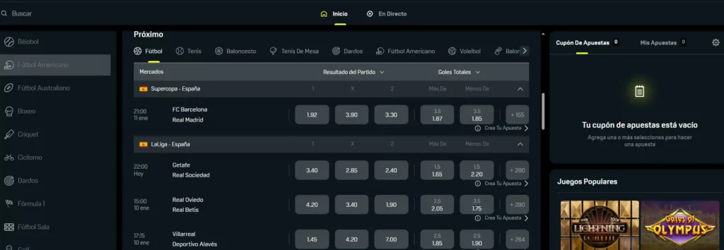 dazn bet apuestas
