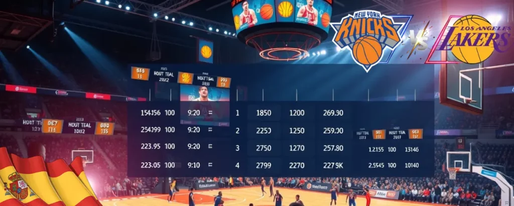 Pronóstico principal del partido New York Knicks vs Los Angeles Lakers