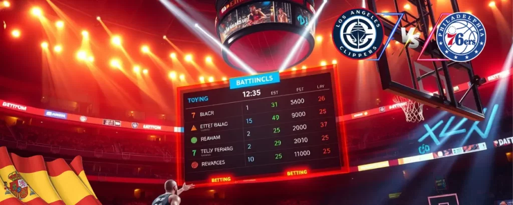 LA Clippers vs Philadelphia 76ers NBA