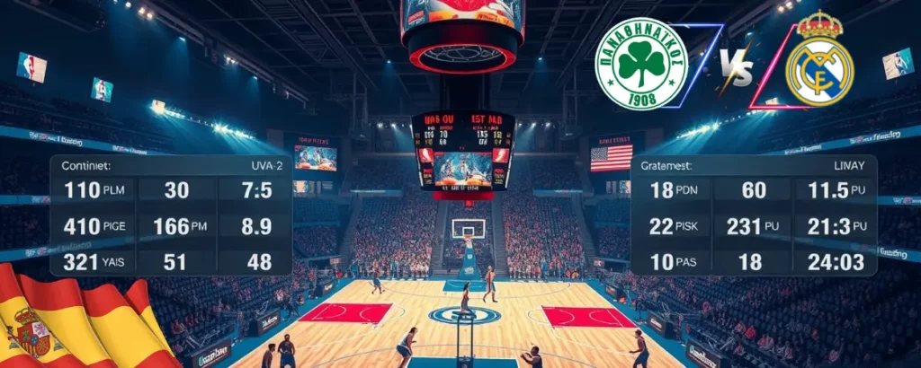 Panathinaikos vs Real Madrid Euroliga