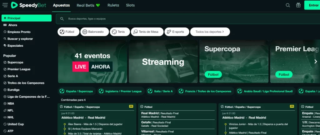 Apuestas en SpeedyBet
