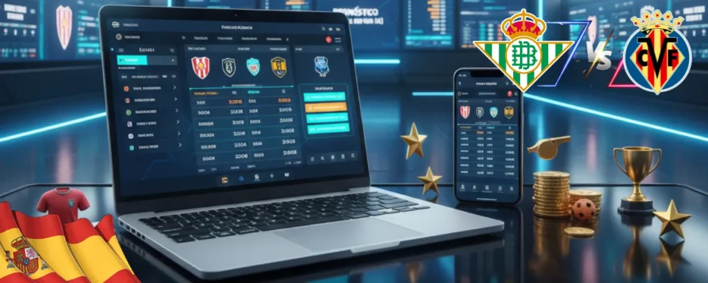 pronóstico del partido Betis Villarreal